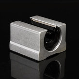 Machifit SBR16UU 16mm Offener Gleitblock für Aluminium-Linearkugellager Gleitlager