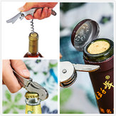 Multifunctional Stainless Corkscrew Wine Beer Bottle Opener