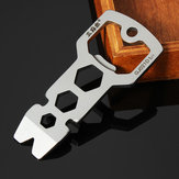 Kit d'outils multifonctions Sanrenmu GJ021D pour enlever les clous, clé à molette, ouvre-porte et porte-clés