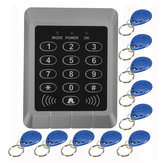 RFID  Sistema di Sicurezza Lettore Serratura di Controllo di Accesso della Tastiera Iscrizione + 10Pz di Chiavi