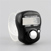 FROZEN TRAVEL 5 Digit Digital Adjustable Electronic Tally Ring Counter For Golf Multicolor Sports Dock