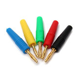 DANIU 5 sztuk 5 kolorów 2mm miedzi Banana Plug Jack dla wzmacniacza głośnika złącza testowe