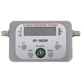 SF-95DR Digital Satellite Signal Meter Finder Dish Network Directv FTA BUZZER with Compass