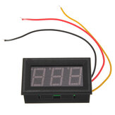 Mini Digitális Feszültségmérő Piros LED Panel Meter DC 0V-tól 99,9V-ig
