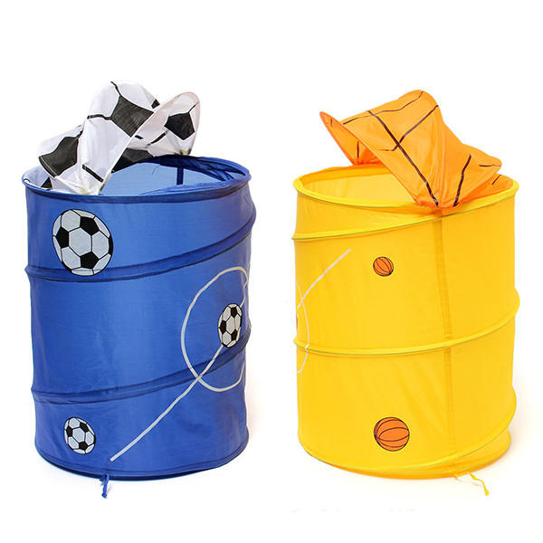 

Foldable Laundry Basket Clothes Storage Bag Bath Hamper Sundries Bin
