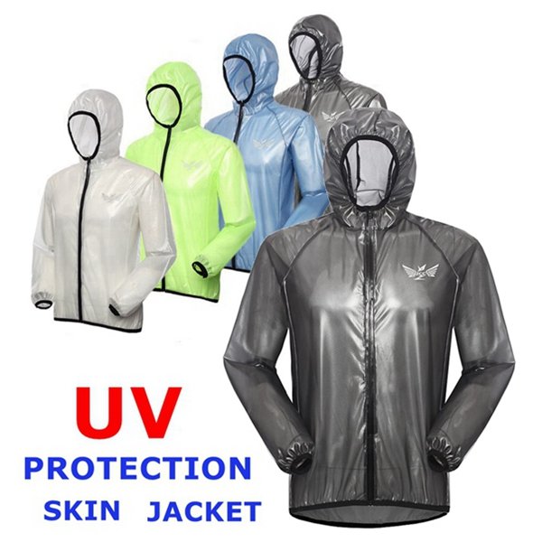 Outdoor UV Clothing Jackets Skin Raincoat Sun Protection Rainwear