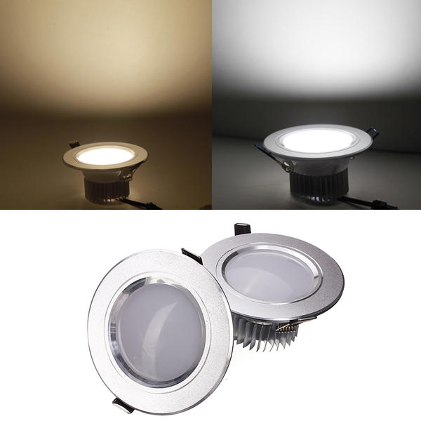 

5W LED Down Light Ceiling Recessed Lamp Dimmable 110V + Driver