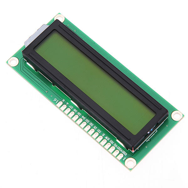 10st 1602 karakter LCD Display Module gele achtergrondverlichting