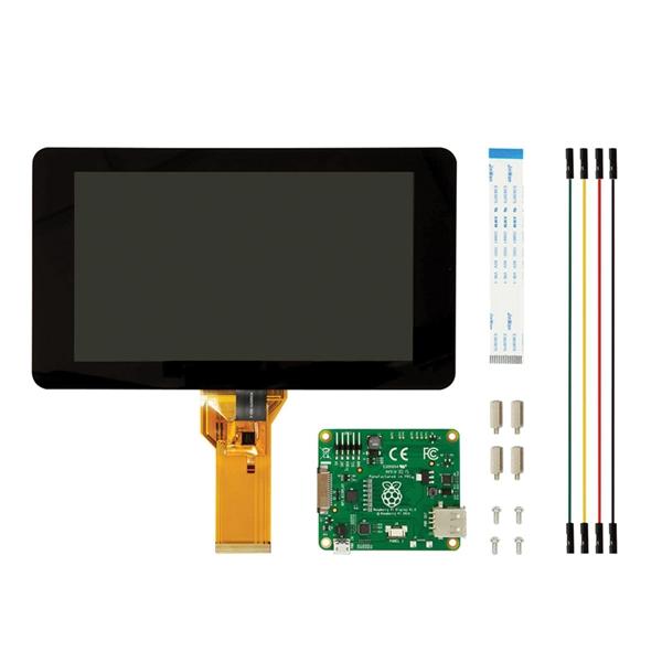 Official Raspberry Pi 7 Inch Touchscreen Display With Acrylic Base Holder For Raspberry Pi 3B/2B/A+