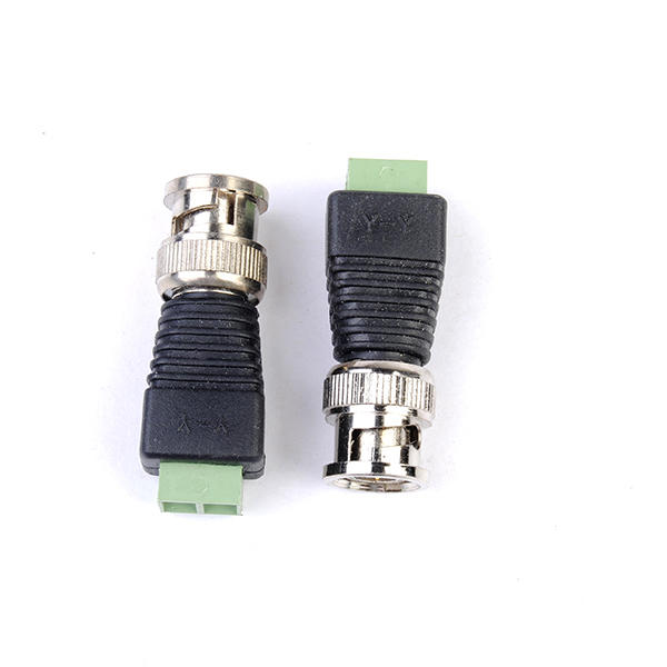 2pcs Coax CAT5 BNC Video Balun Connector for Security Camera System