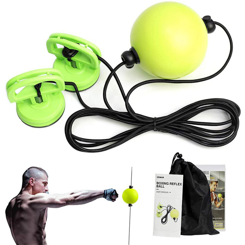 KALOAD 10CM Adjustable Suction Cup Suspension Boxing Ball Suspension Combat Ball Fitness Physical Training Reaction Spee