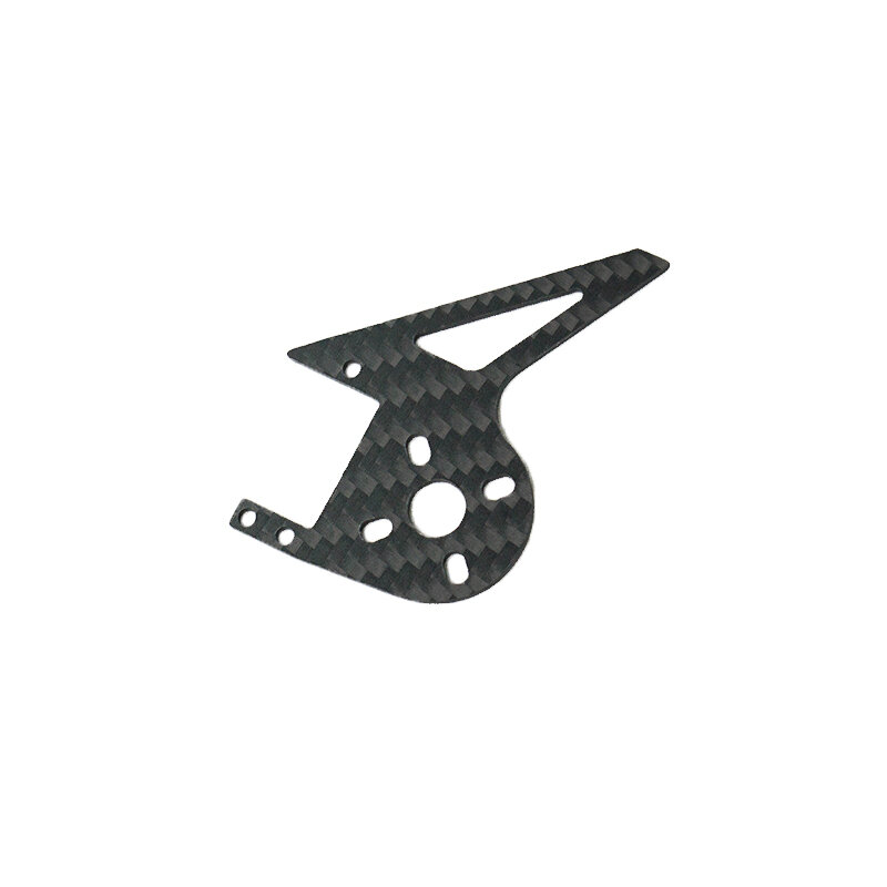 FLY WING FW450 RC Helicopter Onderdelen Tail Motor Carbon Fiber Plate