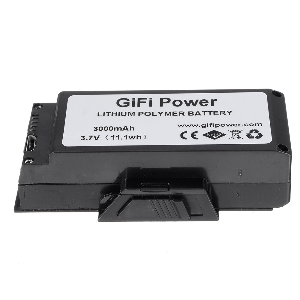 

GiFi Power 3.7V 3000mah LiPo Battery For SG900/F196/X196 RC Quadcopter
