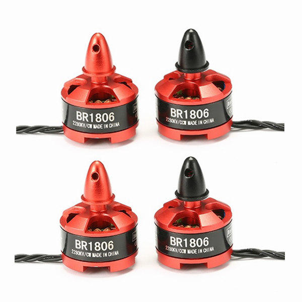 4X Racerstar Racing Edition 1806 BR1806 2280KV 1-3S Brushless Motor CW/CCW For 250 260 RC Drone FPV 