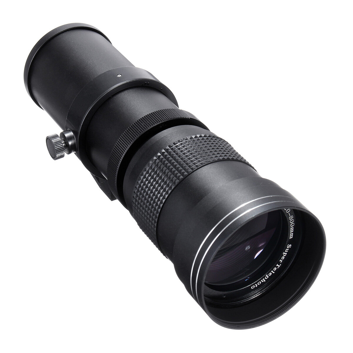 IPRee® 420-800mm F / 8.3-16 Super téléobjectif objectif zoom manuel + monture en T pour Nikon pour Sony pour appareil photo reflex Pentax
