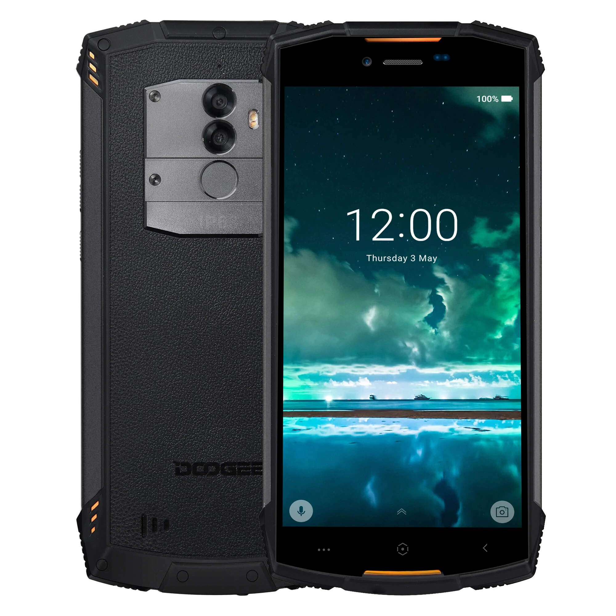 DOOGEE S55 5.5 pollici IP68 impermeabile Android 8.0 4 GB RAM 64 GB ROM MTK6750T Octa Core 5500mAh 4G Smartphone