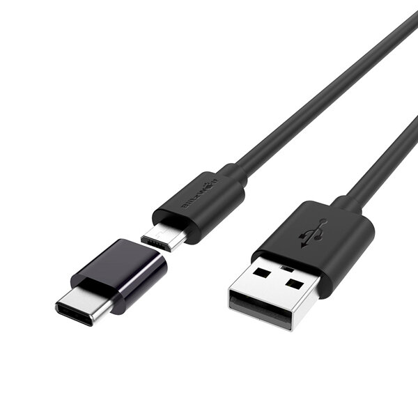 best price,blitzwolf,bw,mt1,micro,usb,type,c,adapter,1m,cable,coupon,price,discount