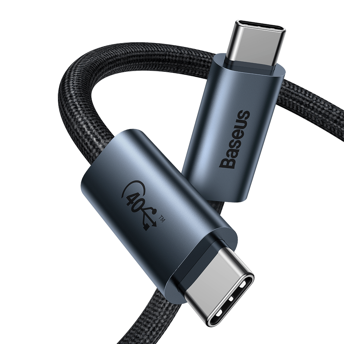 Baseus USB 4.0 100W USB-C naar USB-C Kabel 8K 60HZ HD Display 40Gbps Gegevensoverdracht 1m lang Voor