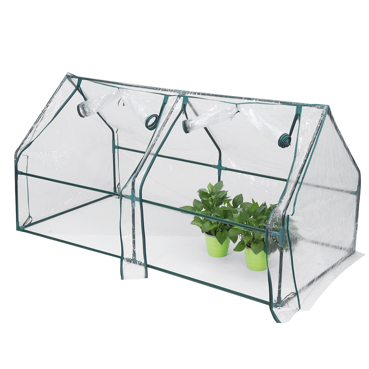 180x90x90cm Mini Greenhouse Indoor Outdoor Flower Plant 1 Tier Gardening Winter Tent Shelter
