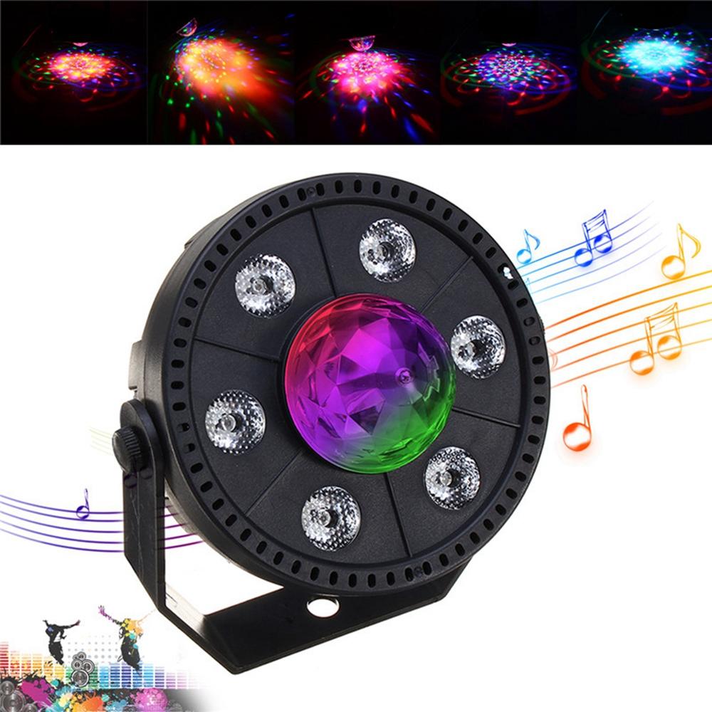 RGB LED Stage Light Stroboscoop Kristallen bol Party Club DJ Disco Atmostphere Licht AC90-265V