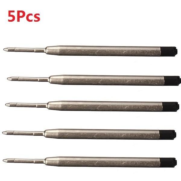5pcs Gold Color Universal Tactical Defense Pen Metal Ballpoint Refills for LAIX B2 B006 B008 B009 Q1
