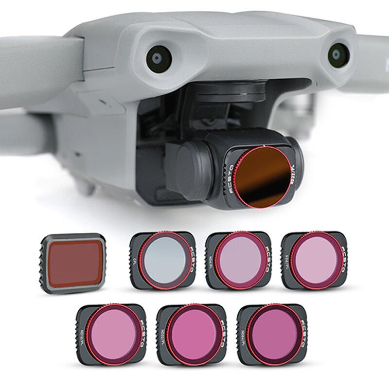Lensfilter van aluminiumlegering UV / CPL / ND4PL / ND8PL / ND16PL / ND32PL / ND64PL voor DJI Mavic 