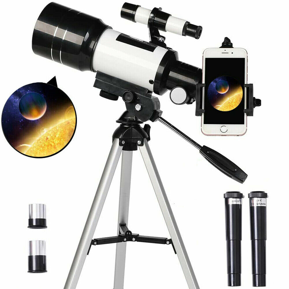 Professional Astronomical Telescope 150X Refractive Space Telescope Outdoor Travel Spotting Scope With Tripod