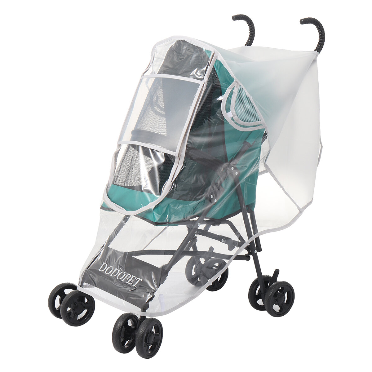 Baby Stroller Accessories Waterproof PVC Dust Cover Universal Practical Weatherproof Cover Summer Children Stroller Inse