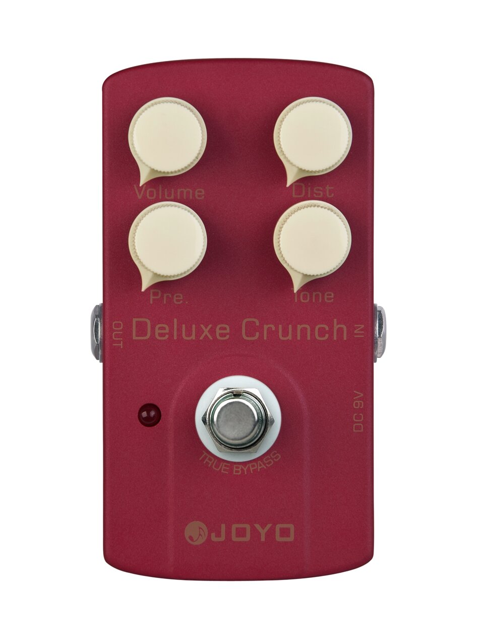 

JOYO JF-39 Deluxe Crunch гитарная педаль эффектов музыкальный инструмент шестерни одна педаль для гитарных аксессуаров м