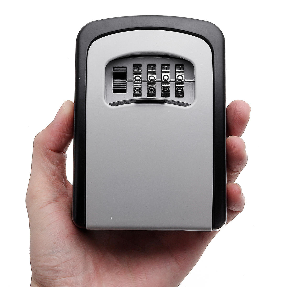 4 Digit Wall-mounted Curved Key Card Password Box