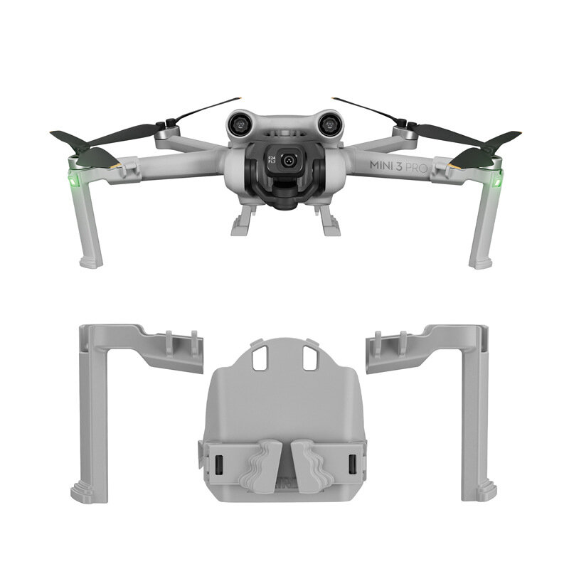 

STARTRC Split Extended Heighten Landing Gear Skid Legs Protector Support for DJI Mini 3 PRO RC Drone Quadcopter