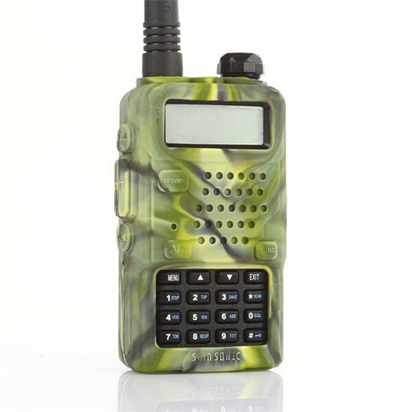 Rubber Soft Case voor Walkie Talkie Baofeng Radio UV 5R Series UV-5R UV-5RA