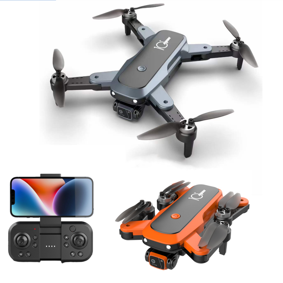XLURC LU10 WIFI FPV with 4K 720P HD Camera 14mins Flight Time Optical Flow Positioning Brushless RC Drone Quadcopter RTF