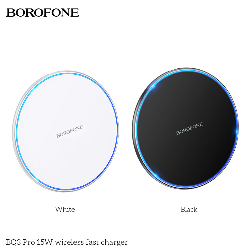 BOROFONE BQ3 Pro 15W Fast Charging Wireless for iPhone 12 12 Pro Max for Samsung Galaxy Z Fold 2 Ule