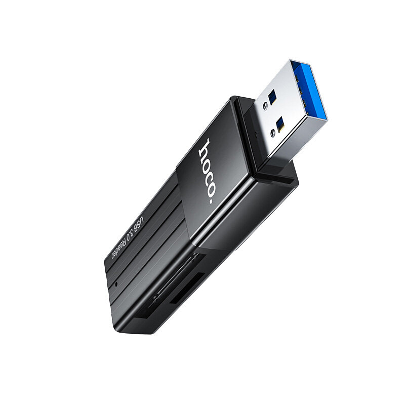 HOCO HB20 2 in 1 Card Reader USB3.0 for SD/TF Card Memory Reader USB Flash Drive for Laptop Accessories