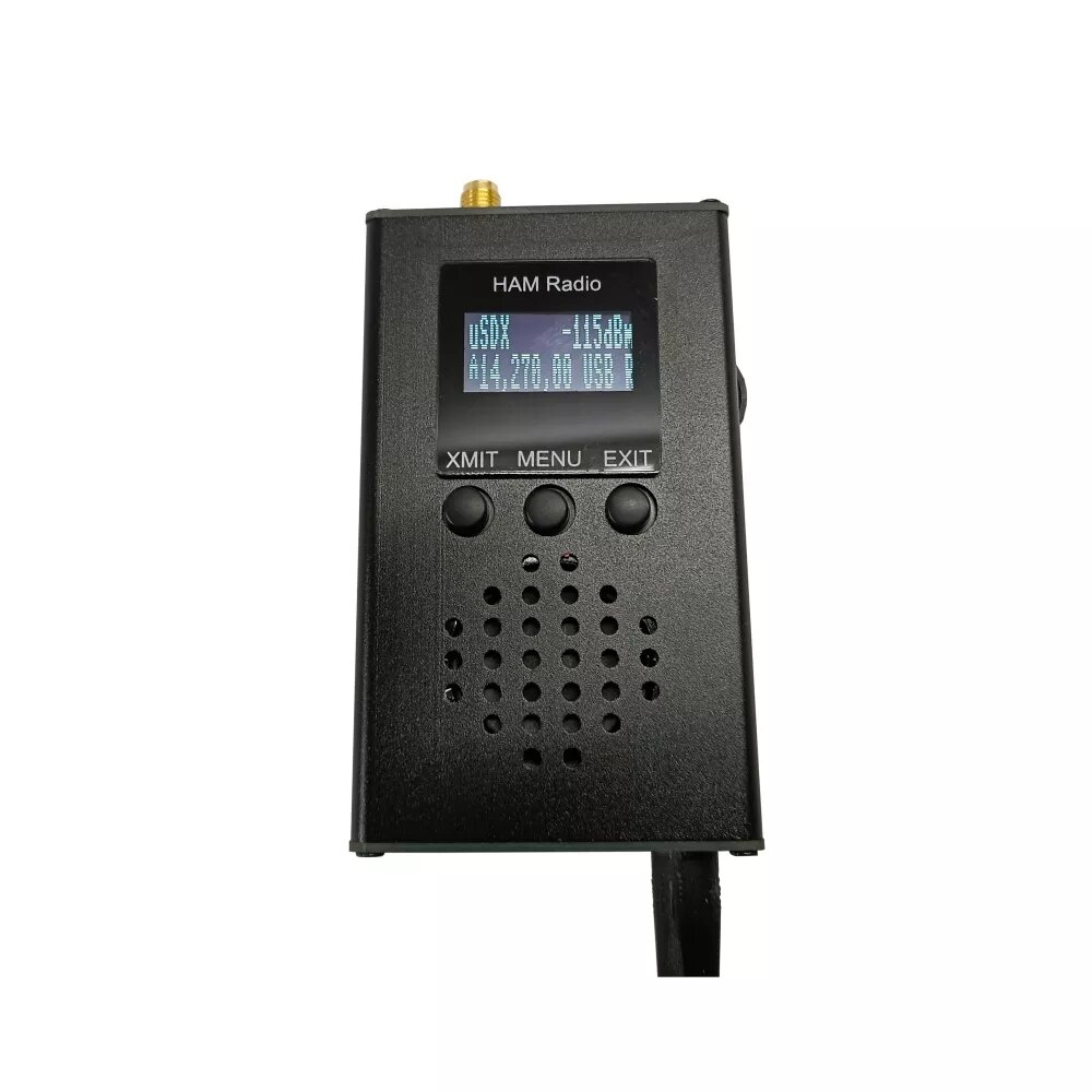 uSDX Handheld 15/20/40M 3 Band HF SSB QRP Transceiver Tri-Band Pocket Radio Compatible with uSDX QCX