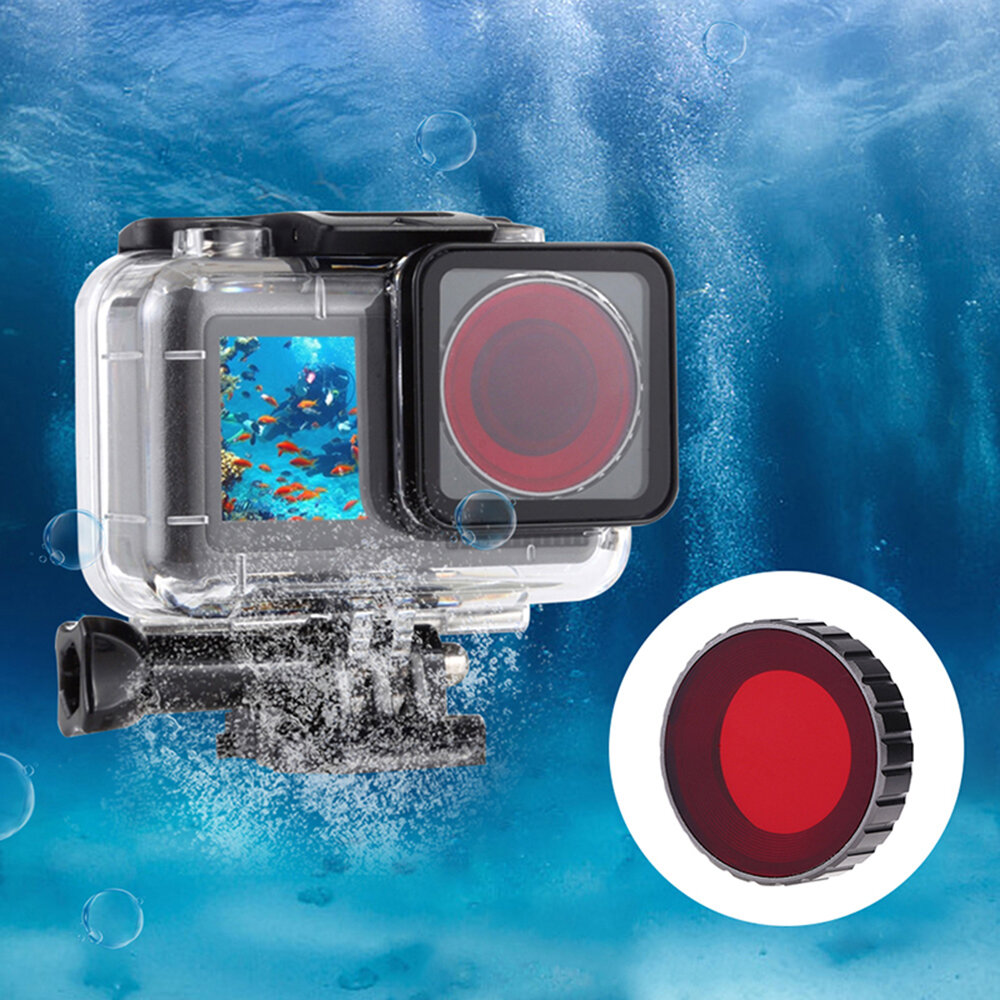 Waterdichte kleur duikfilterlens voor DJI Osmo actiecamera-accessoires