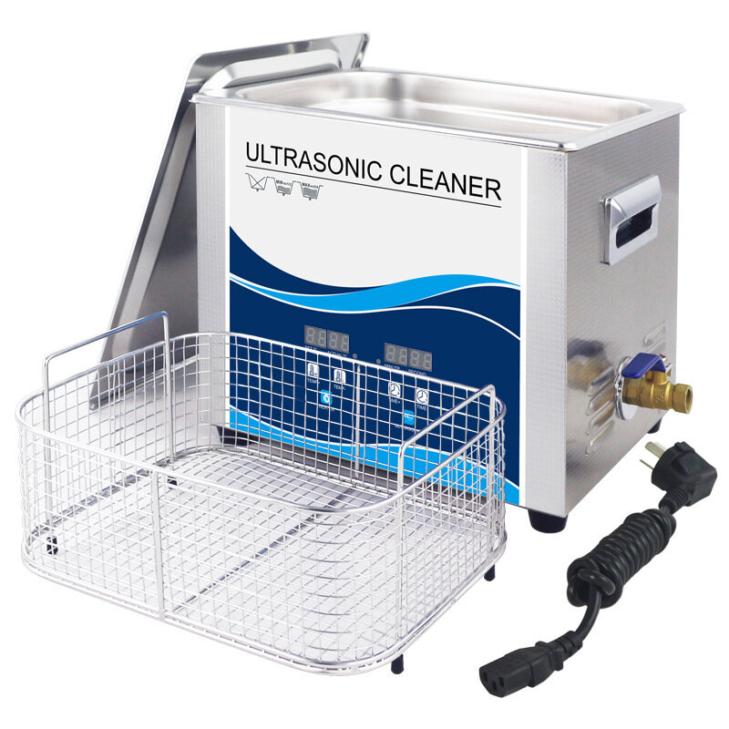 

GRANBO GS0410 10L 240W 110V/220V Ultrasonic Cleaner Jewelry Bath Dental Ultrasonic Wavee Washing Machine