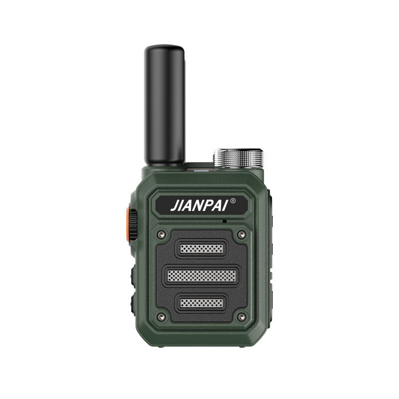 Jianpai G63 ad alta potenza Walkie Talkie Spina europea Riduzione del rumore del suono HiFi Dual Banda Mini Outdoor Palm