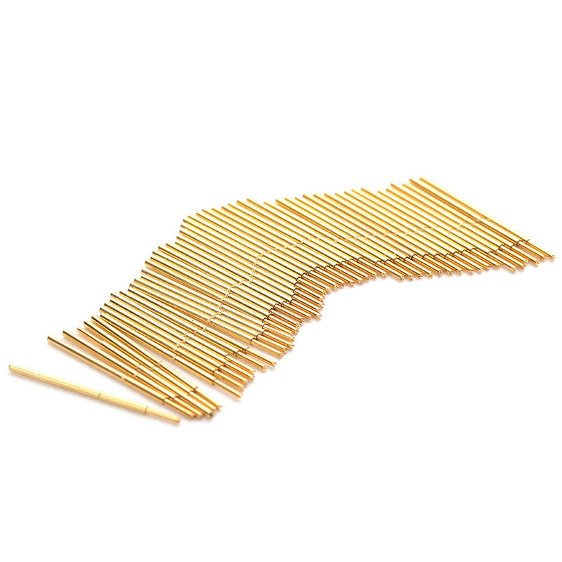 

100 Pcs PA50-Q1 Gold-Plated Test Probe Outer Diameter 0.68mm Length 16.55mm Test Tool SpringFor Testing Circuit Board