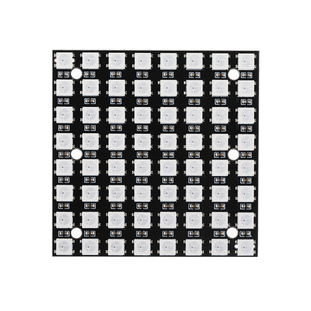 

4Pcs WS2812 LED 5050 RGB 8x8 64 LED Matrix Built-in Full Color Driver Light Development Board for Arduino