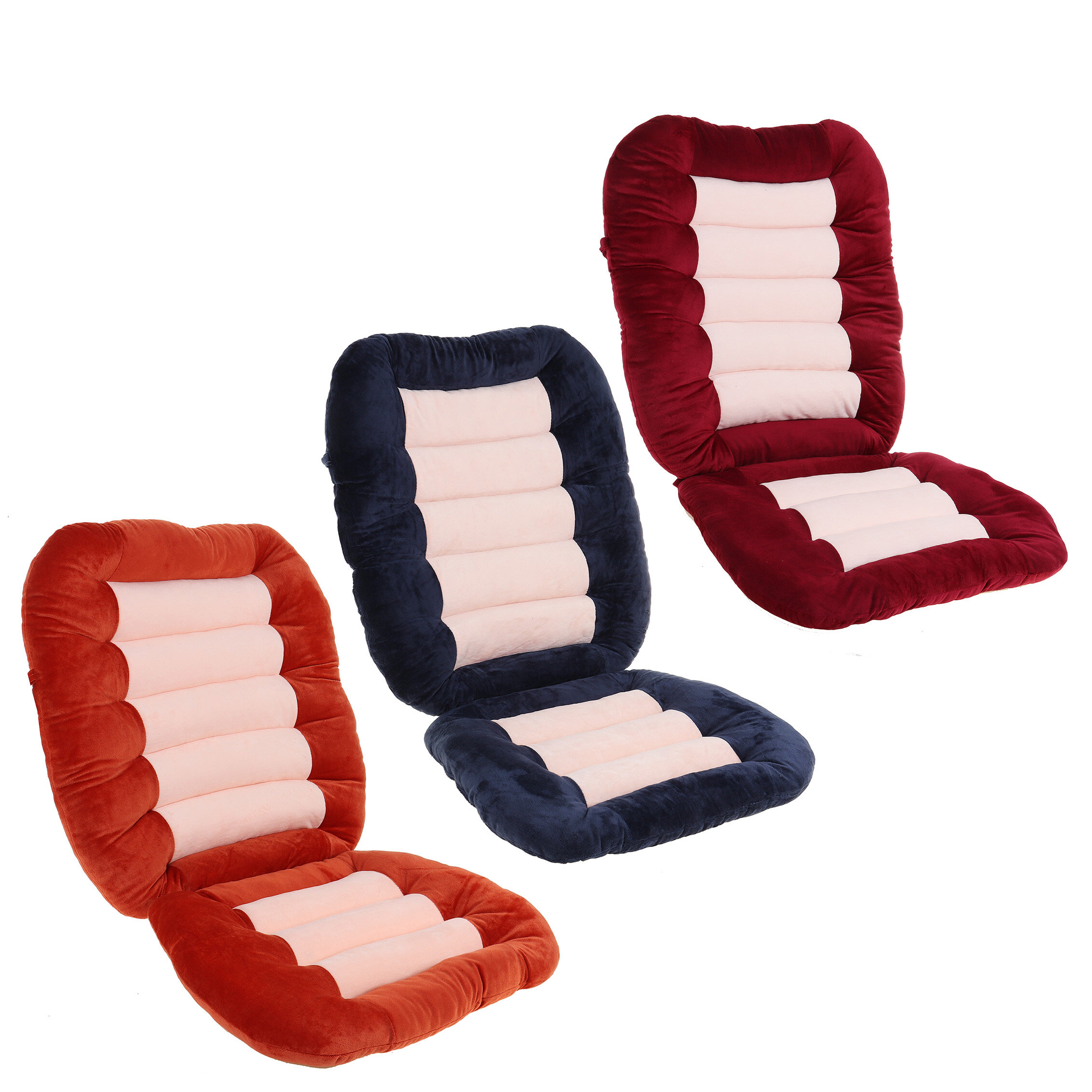 

Складная столовая Сад Патио Офис Soft Противоскользящие подушки для спинки сиденья стула Подушка для товаров для дома
