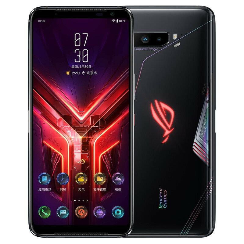 ASUS ROG Phone 3 ZS661KS Classic Edition Global Rom 6.59 inch FHD+ 144Hz Refresh Rate NFC Android 10 6000mAh 12GB 128GB Snapdragon 865 Plus 5G Gaming Smartphone
