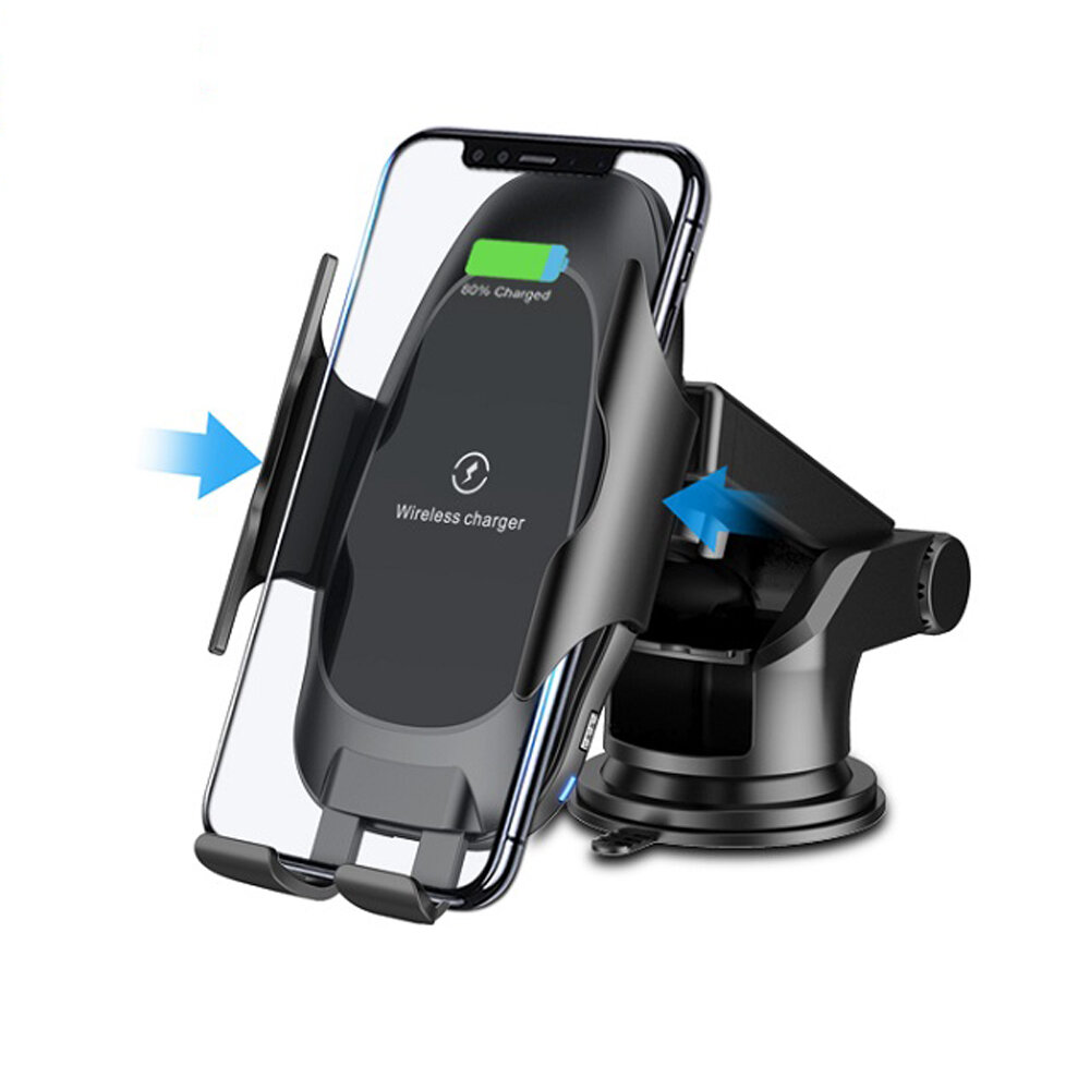 Bakeey 10W Wireless Car Charger Fast Charging Phone Charger Holder For iPhone XS 11Pro Mi10 9Pro K30