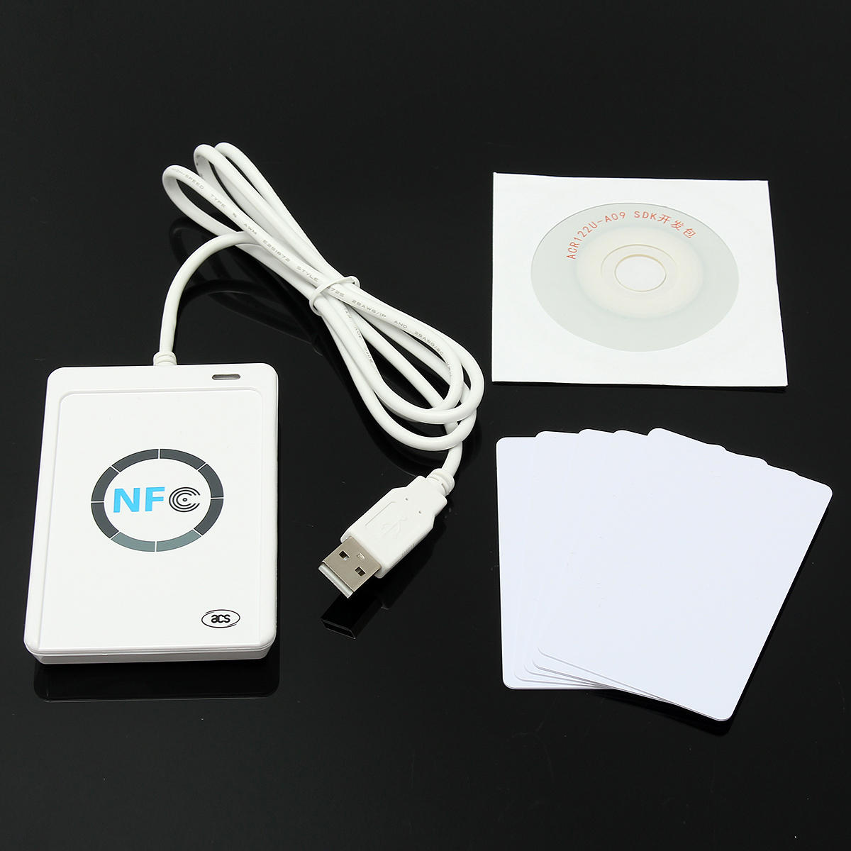 Mifare IC Card NFC ACR122U RFID Contactless smart Reader /& Writer//USB SDK