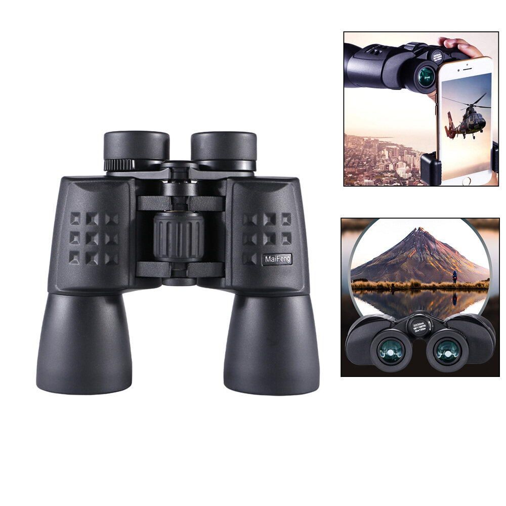 

MAIFENG 20X50 Tactical Telescope Waterproof Anti-fog HD Lens Hunting Telescope Travel High Power Night Vision Camping Bi