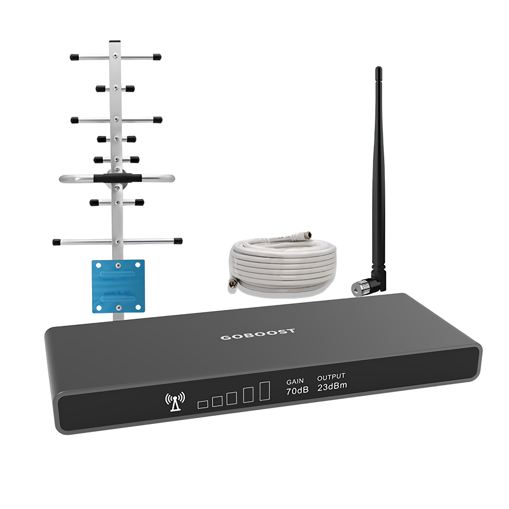 

GOBOOST 70 дБ LTE Сотовая связь Усилитель Сигнал 4G Booster 700 МГц Стандарты 28 Повторитель сети 4G для мобильных телеф