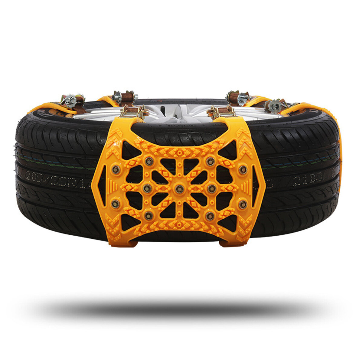 Universal Tire Snow Anti-Skid Chains For Car Truck SUV ORV Emergency Winter
