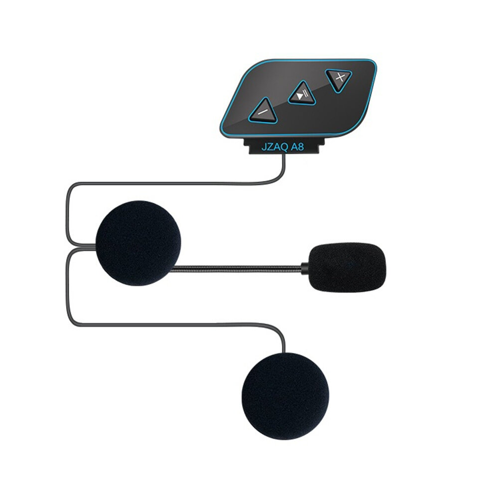A8 Wireless BT Communication Headsets Rechargable Headphones Earphones for 5.0 bluetooth Motorcycle Helmet