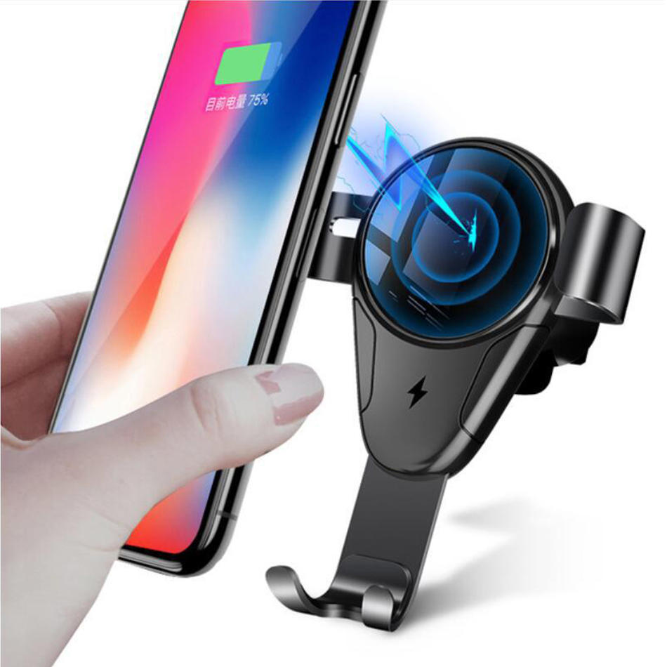 Bakeey 5W 10W Qi Auto Fast Charging Wireless Car Charger...